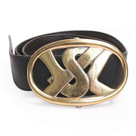 ceinture yves saint laurent femme vintage|Ceinture Yves Saint Laurent pour femme .